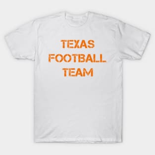 Texas Football Team T-Shirt